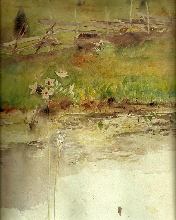 bruno liljefors blomvass china oil painting image